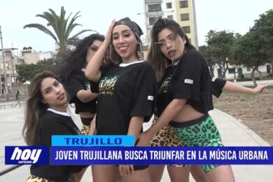Joven trujillana busca triunfar en la música urbana