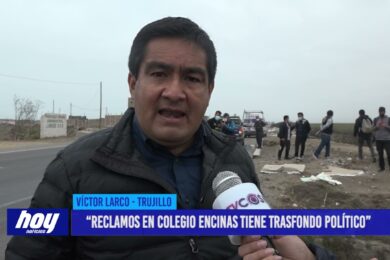 Juárez: “Reclamos en colegio encinas tiene trasfondo político”