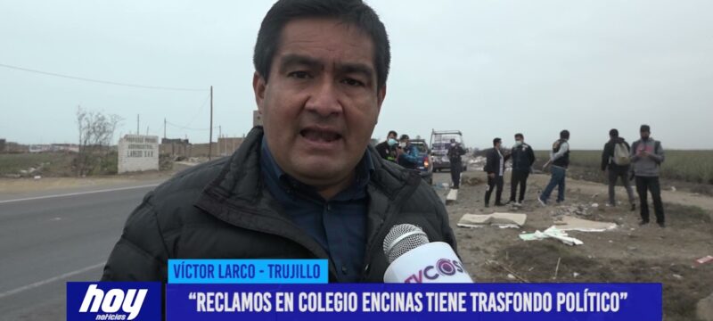 Juárez: “Reclamos en colegio encinas tiene trasfondo político”