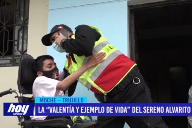 La “valentía y ejemplo de vida” del sereno Alvarito