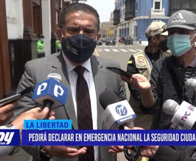 Manuel Llempén pedirá declarar en emergencia nacional la seguridad ciudadana