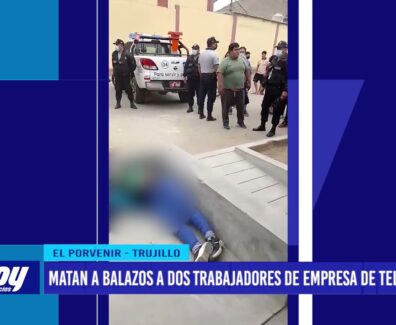 Matan a balazos a dos trabajadores de empresa de telefonía