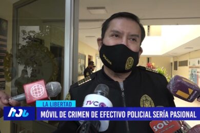 Móvil de crimen de efectivo policial sería pasional