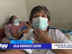 Pareja de esposos que sufrió accidente necesita ayuda