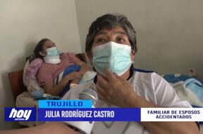 Pareja de esposos que sufrió accidente necesita ayuda