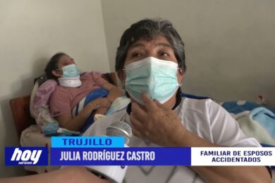 Pareja de esposos que sufrió accidente necesita ayuda