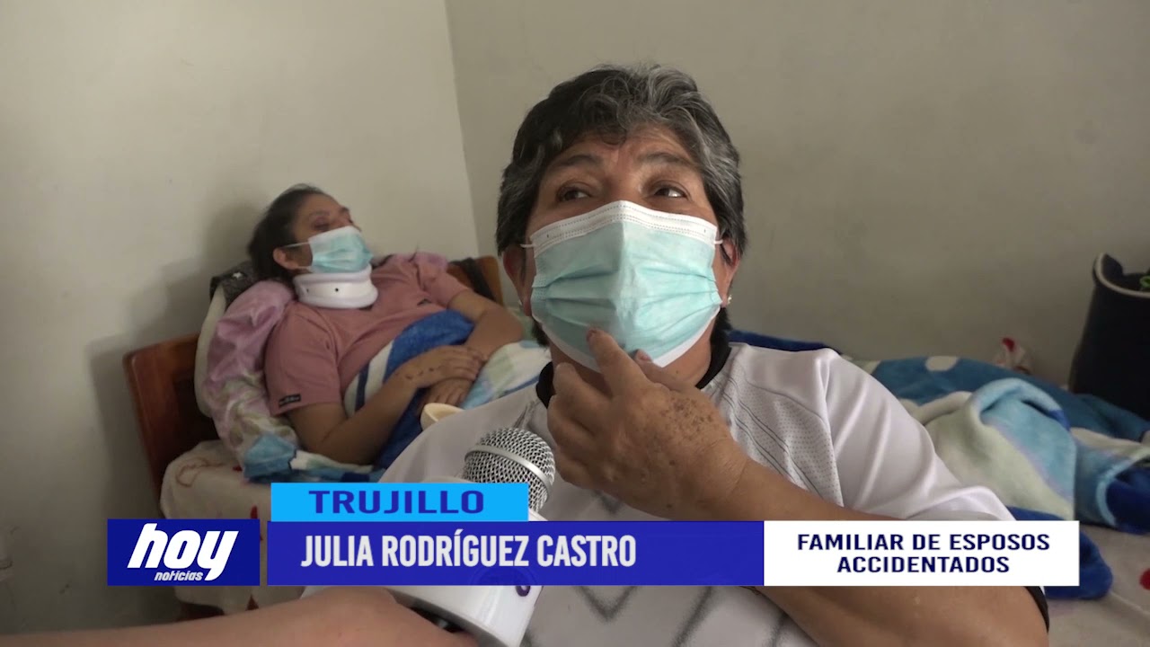 Pareja de esposos que sufrió accidente necesita ayuda