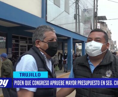 Piden que Congreso apruebe mayor presupuesto en seguridad ciudadana