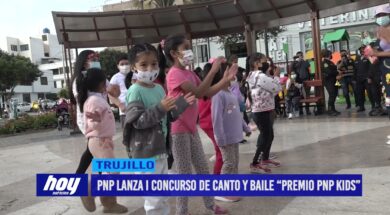 PNP lanza I concurso de canto y baile “Premio PNP Kids”