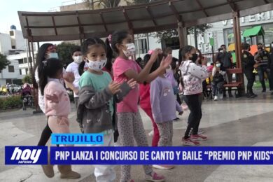 PNP lanza I concurso de canto y baile “Premio PNP Kids”
