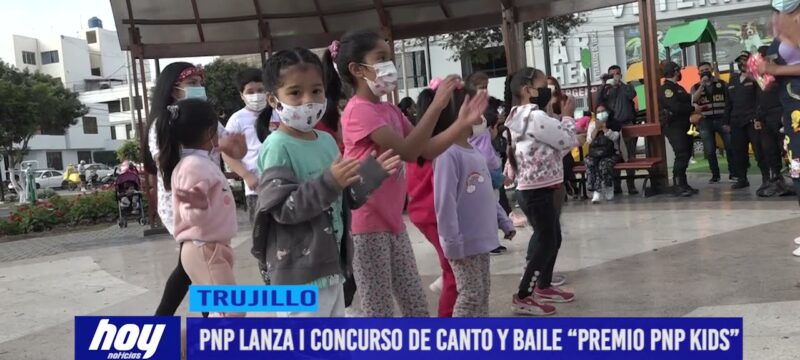 PNP lanza I concurso de canto y baile “Premio PNP Kids”