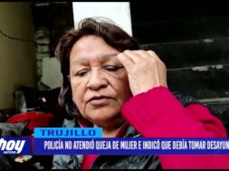 Policía no atendió queja de mujer e indicó que debía tomar desayuno