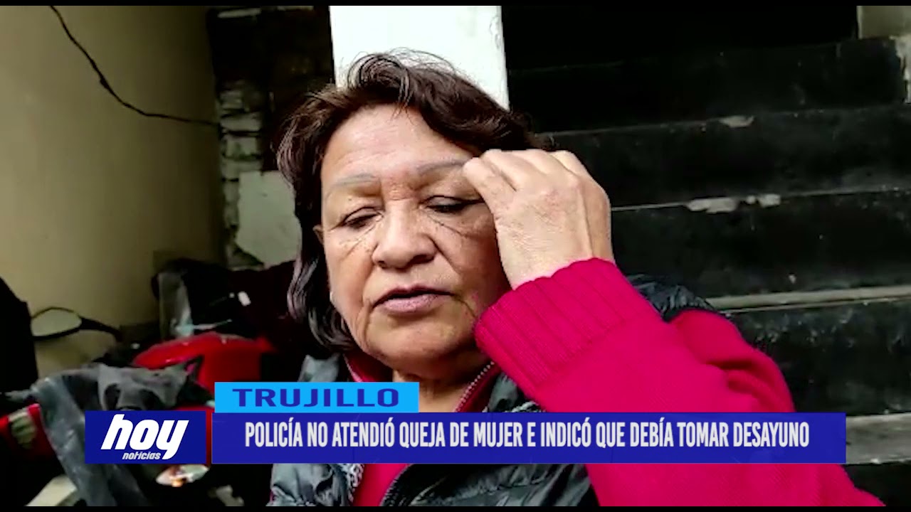 Policía no atendió queja de mujer e indicó que debía tomar desayuno