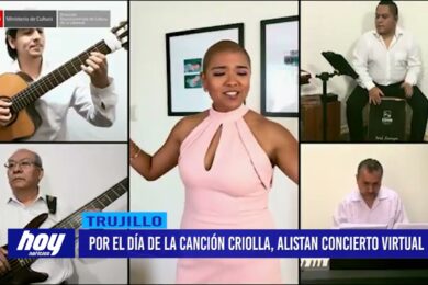 Por el día de la Canción Criolla, alistan concierto virtual