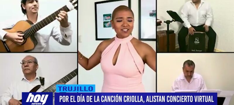 Por el día de la Canción Criolla, alistan concierto virtual