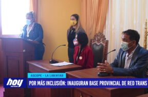 Por más inclusión: inauguran base provincial de red trans