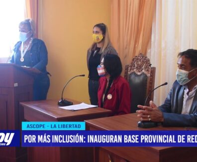 Por más inclusión: inauguran base provincial de red trans