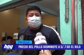 Precio del pollo disminuye a S/ 7.50 el kilo