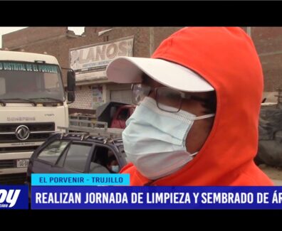 Realizan jornada de limpieza y sembrado de árboles