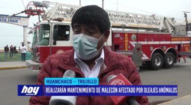 Realizarán mantenimiento de malecón afectado por oleajes anómalos