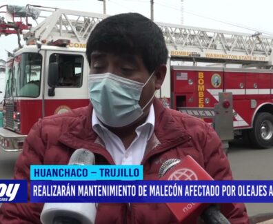 Realizarán mantenimiento de malecón afectado por oleajes anómalos
