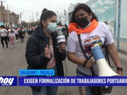 Salaverry: Exigen formalización de trabajadores portuarios