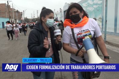 Salaverry: Exigen formalización de trabajadores portuarios