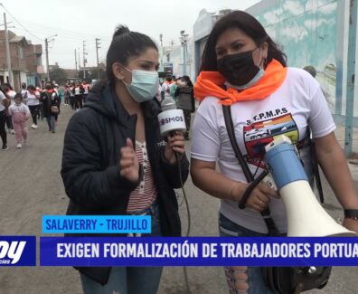Salaverry: Exigen formalización de trabajadores portuarios