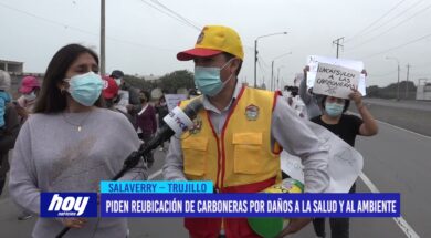 Salaverry: Piden reubicación de carboneras por daños a la salud y al ambiente