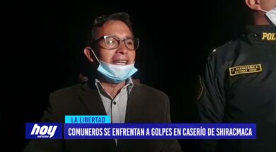 Sánchez Carrión: Comuneros se enfrentan a golpes en caserío de Shiracmaca