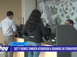 SATT y RENIEC también atenderán a usuarios en Terrapuerto