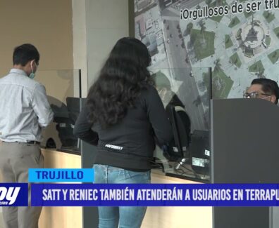 SATT y RENIEC también atenderán a usuarios en Terrapuerto