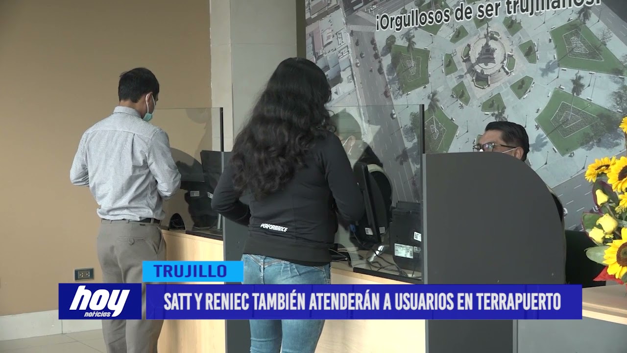 SATT y RENIEC también atenderán a usuarios en Terrapuerto