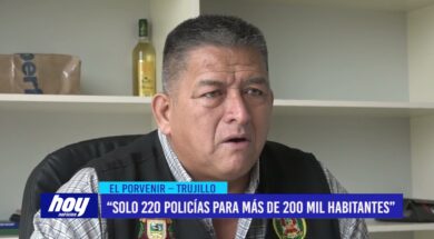 “Solo 220 policías para más de 200 mil habitantes”