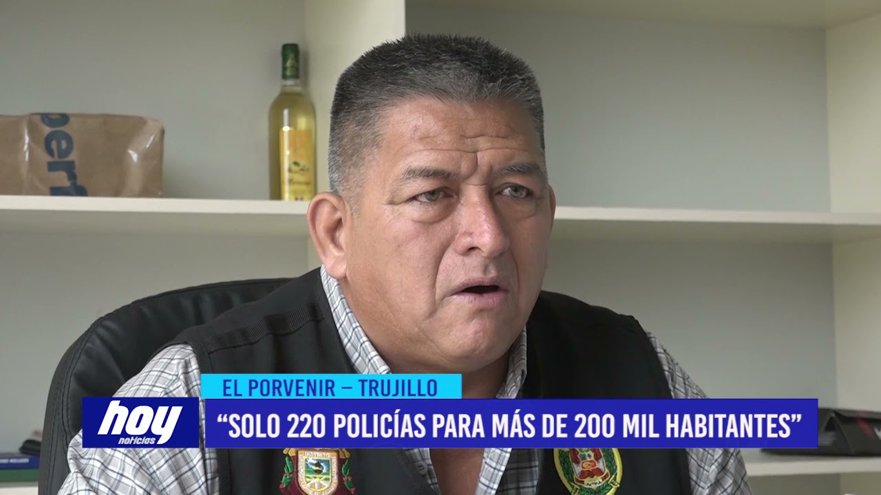 “Solo 220 policías para más de 200 mil habitantes”