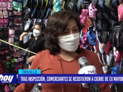 Tras inspección, comerciantes se resistieron a cierre de ex Mayorista
