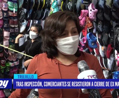 Tras inspección, comerciantes se resistieron a cierre de ex Mayorista