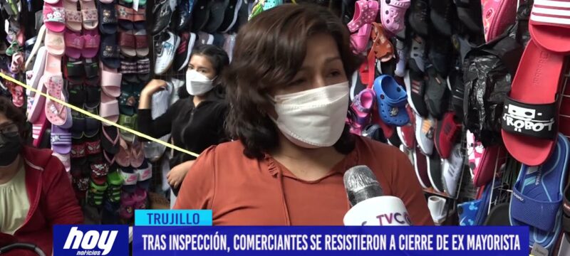 Tras inspección, comerciantes se resistieron a cierre de ex Mayorista
