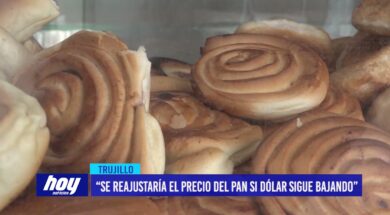 Trujillo: “Se reajustaría el precio del pan si dólar sigue bajando”