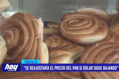 Trujillo: “Se reajustaría el precio del pan si dólar sigue bajando”