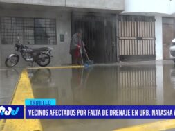 Vecinos afectados por falta de drenaje en urbanización Natasha Alta
