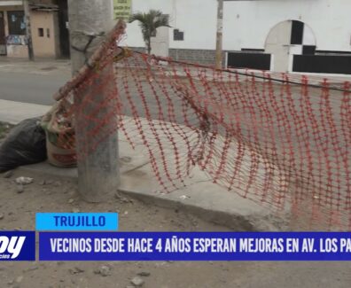 Vecinos desde hace cuatro años esperan mejoras en avenida Los Paujiles