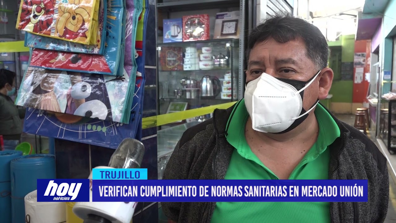 Verifican cumplimiento de normas sanitarias en mercado Unión